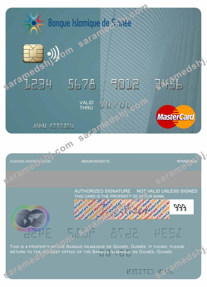 Guinea Banque Islmaique de Guinée mastercard